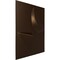 Ekena Millwork 11 7/8in. W x 11 7/8in. H Apollo EnduraWall Decorative 3D Wall Panel Covers 0.98 Sq. Ft. WP12X12APCAB - alternate 4